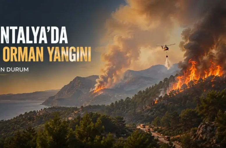 Antalya’da peş peşe 2 orman yangını: Aksu ve Serik’te ekipler seferber oldu