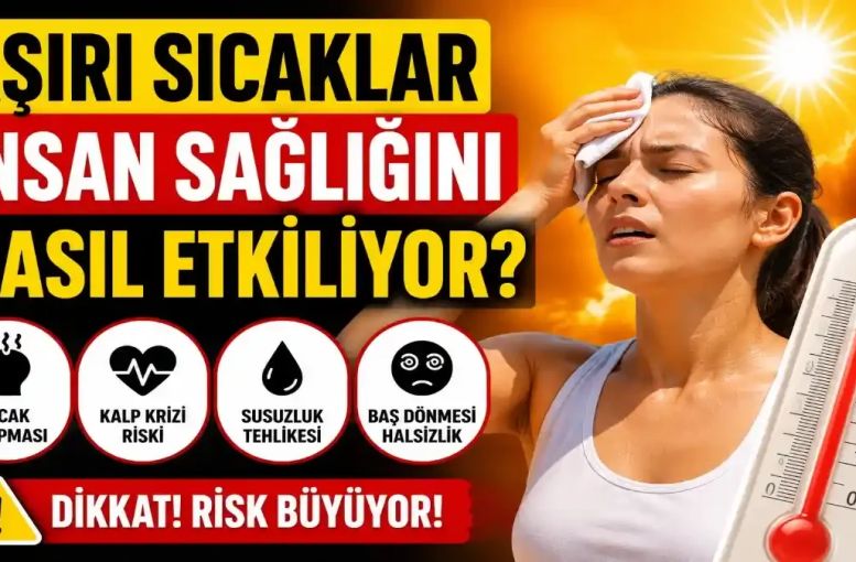 Aşırı Sıcaklar İnsan Sağlığını Nasıl Etkiliyor? Sessiz Tehlike Büyüyor