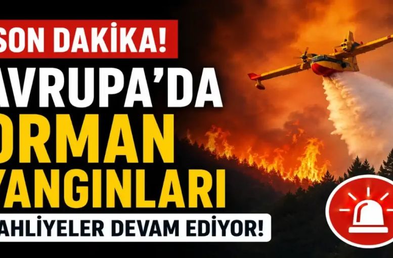 Avrupa’da Orman Yangınları Alarmı: İtalya, Fransa, Portekiz, İspanya Ve Yunanistan’da Son Durum