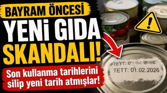 Aydın’da Gıda Alarmı! Tarihi Geçmiş Ürünlere Yeni Tarih Basıldığı Ortaya Çıktı