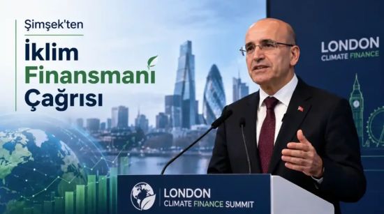 Bakan Şimşek’ten Londra’da İklim Finansmanı Çağrısı: 2,5 Trilyon Dolarlık İhtiyaç Var