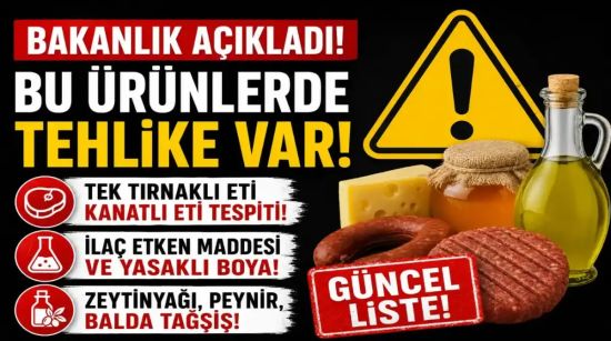 Bu Gıdalara Dikkat: İçli Köftede Tek Tırnaklı Eti, Çayda Yasaklı Boya, Çikolatada İlaç Etken Maddesi