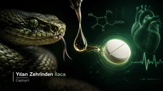 Captopril Nedir? Yılan Zehrinden Geliştirilen Tansiyon İlacının Bilimsel Hikâyesi