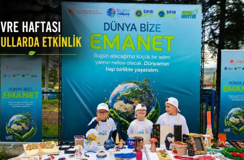 Çevre ve İklim Değişikliği Haftası Okullarda Etkinliklerle Kutlandı