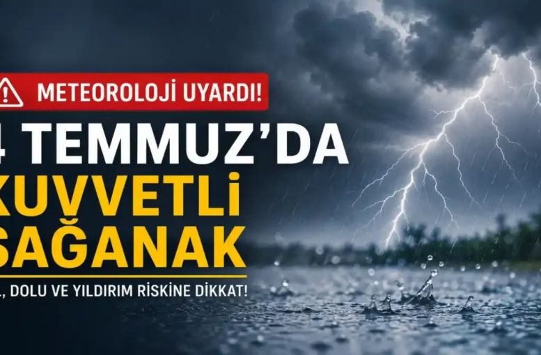 Cumartesi Planı Yapanlar Dikkat: Kuvvetli Yağış Ve 40 Derece Sıcaklık