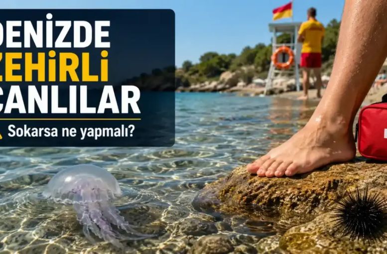 Denizanası, Trakonya, Vatoz ve Deniz Kestanesi Sokmalarında Doğru İlk Yardım