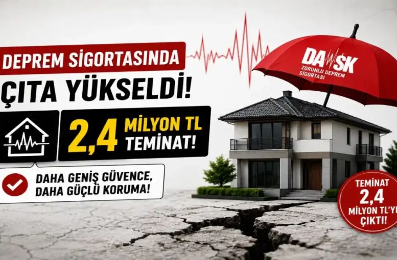 Deprem Sigortasında 2,4 Milyon TL Dönemi: Hangi Hasarlar Karşılanıyor?
