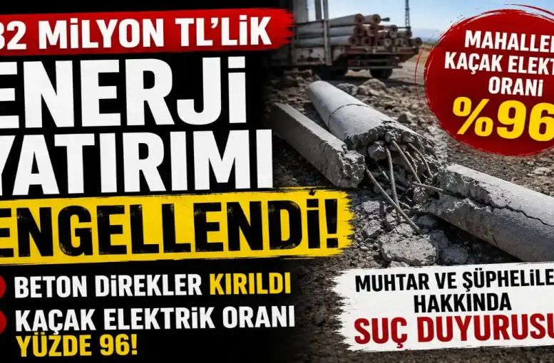 Dicle Elektrik’ten Kaçak Elektrik Açıklaması: Mahallede Kaçak Oranı Yüzde 96