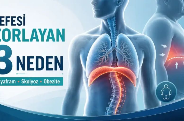 Diyafram Felci Belirtileri Nelerdir, Skolyoz ve Obezite Nefesi Nasıl Etkiler?
