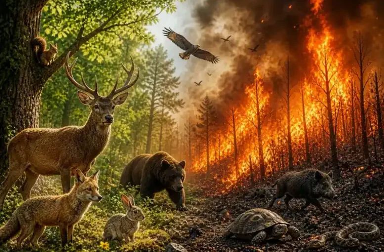 Doğanın Sessiz Kaybı: Yangınlar Yaban Hayatını Nasıl Vuruyor?