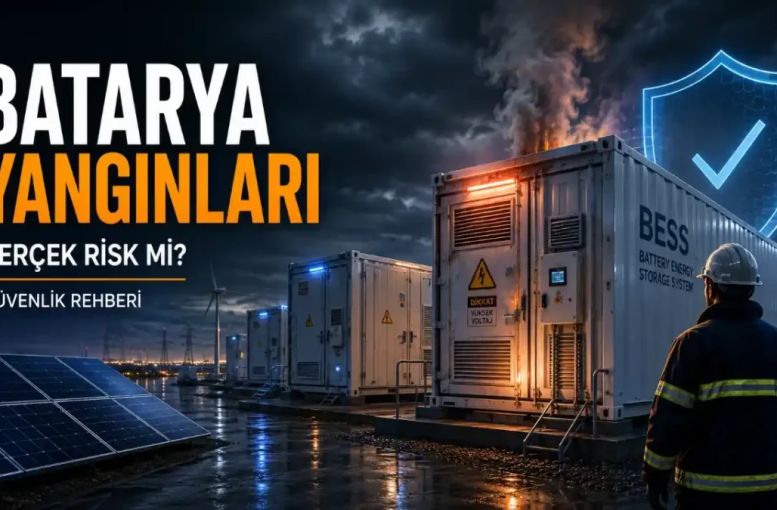 Enerji Depolamada Yangın Riski: Batarya Sistemleri Ne Kadar Güvenli?