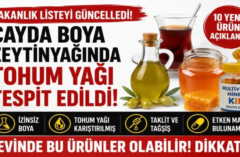 Evinde Bu Ürünler Olanlar Dikkat: Çaydan Çocuk Takviyesine Dikkat Çeken Bulgular