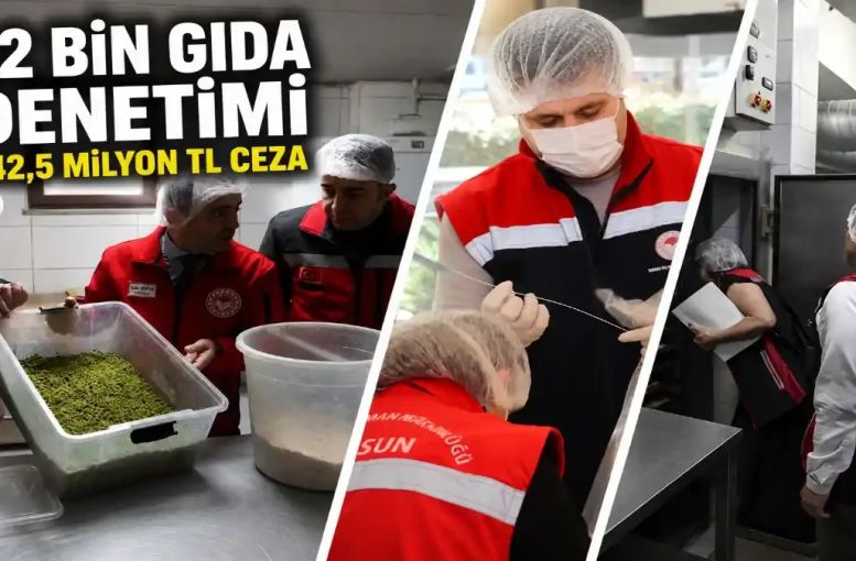 Gıda Denetimlerinde Rekor Rakam: 142,5 Milyon Lira Ceza Kesildi