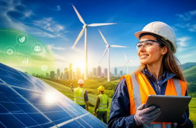 Güneş ve Rüzgâr Yükseliyor: Türkiye’de Yenilenebilir Enerji İstihdamı Artıyor