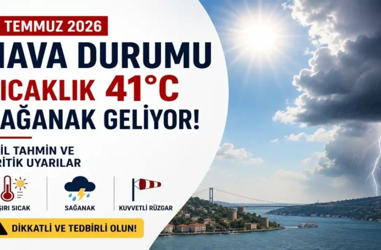 İstanbul, Ankara ve İzmir’de Hava Nasıl? 3 Temmuz İl İl Hava Durumu