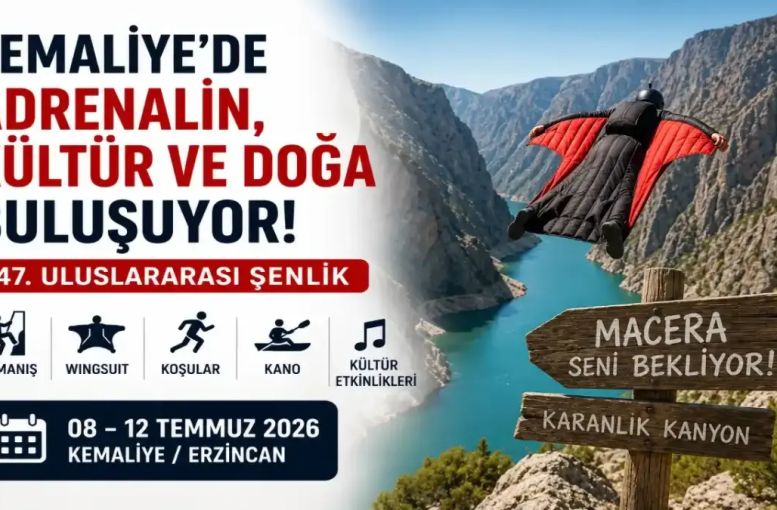 Kemaliye Şenliği 2026 Programı Açıklandı: Karanlık Kanyon’da 5 Günlük Macera