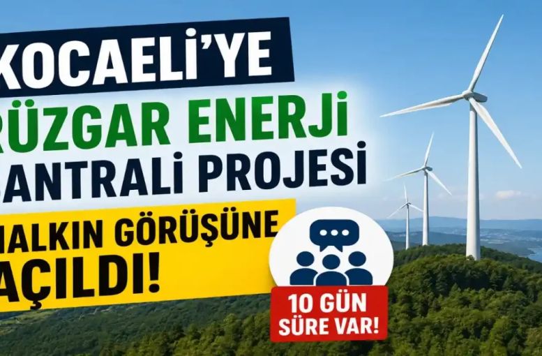 Kocaeli’de Nasuhlar RES Projesi İçin Halkın Görüşü Alınacak