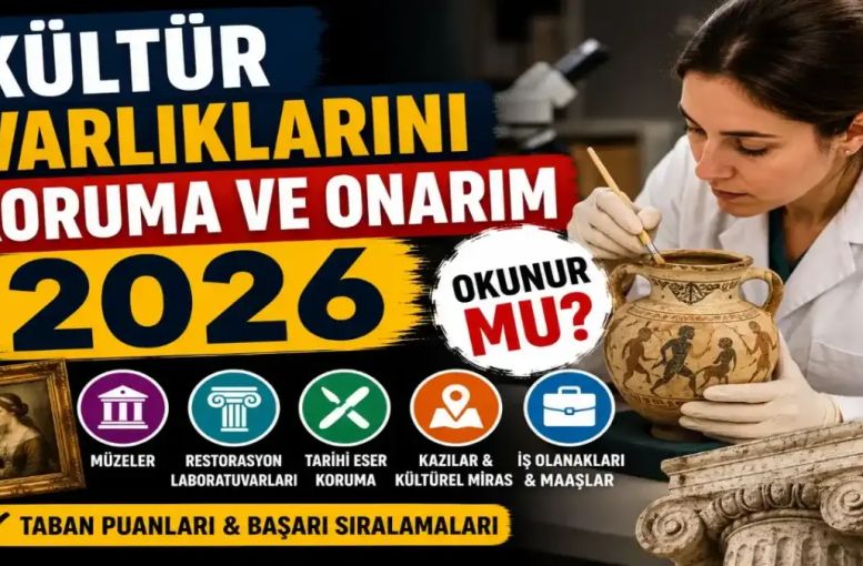 Kültür Varlıklarını Koruma Ve Onarım 2026 Tercih Rehberi: Kaç Net Gerekir, Mezunlar Ne İş Yapar?