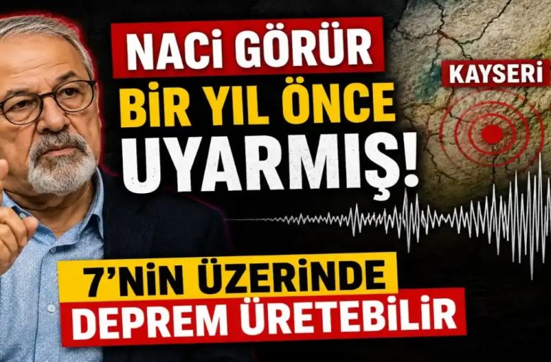 Naci Görür’ün Kayseri Uyarısı Yeniden Gündemde: Pınarbaşı’ndaki 62 Deprem Ne Anlama Geliyor?
