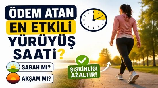 Ödem Atan En Etkili Yürüyüş Saati Hangisi? Sabah mı Akşam mı Daha Faydalı?