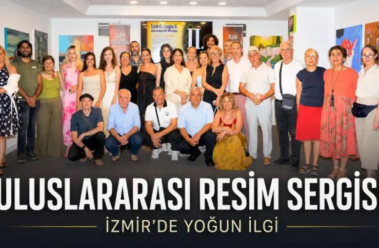 Salih Karcıoğlu 2. Uluslararası Resim Sergisi İzmir’de Sanatseverlerle Buluştu