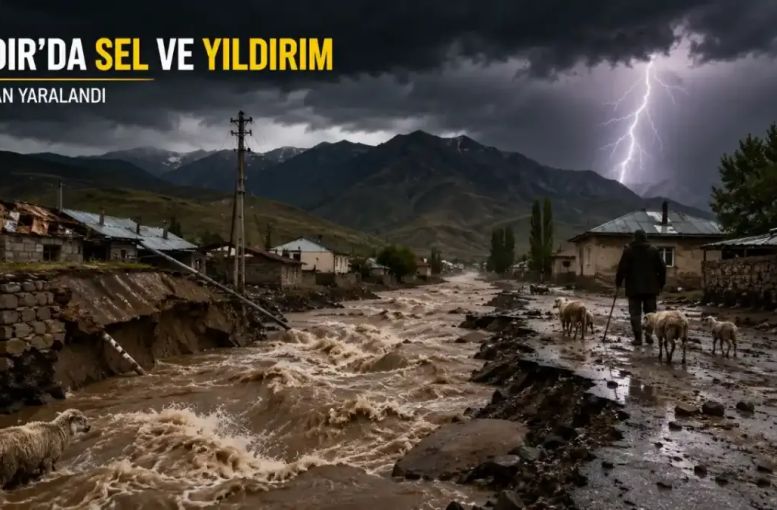 Serdarbulak Yaylası’nda Yıldırım Faciası: Çoban Yaralandı, Çok Sayıda Koyun Telef Oldu