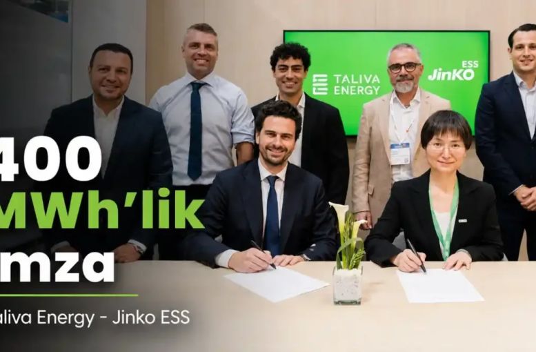 Taliva Energy İle Jinko Ess’den 400 Mwh’lik Enerji Depolama Anlaşması