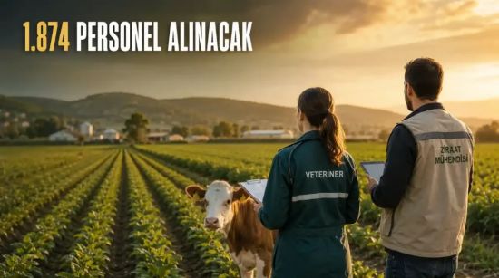 Tarım Ve Orman Bakanlığı 1.874 Personel Alacak: Kadrolar Açıklandı