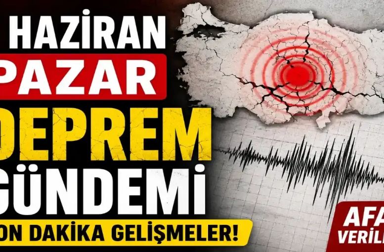 Türkiye Deprem Raporu: Ege’den Doğu Anadolu’ya Hareketlilik Devam Ediyor