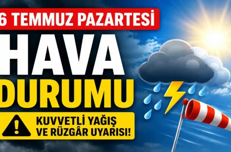 Yeni Haftaya Yağışla Başlanacak: Meteoroloji Riskli Bölgeleri Açıkladı