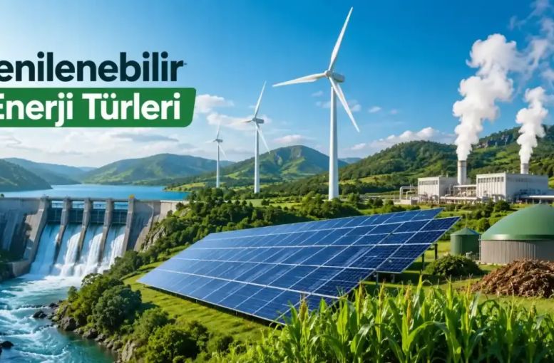 Yenilenebilir Enerji Türleri Nelerdir? Güneş, Rüzgâr, Hidroelektrik, Jeotermal ve Biyokütle
