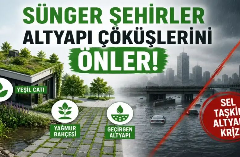 Yeşil Çatılar ve Yağmur Bahçeleri Kentleri Altyapı Çöküşünden Kurtarabilir mi?