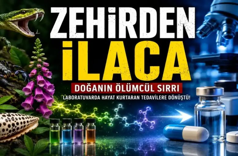 Yılan, Akrep ve Bitki Zehirleri Laboratuvarda Nasıl İlaca Dönüşüyor?
