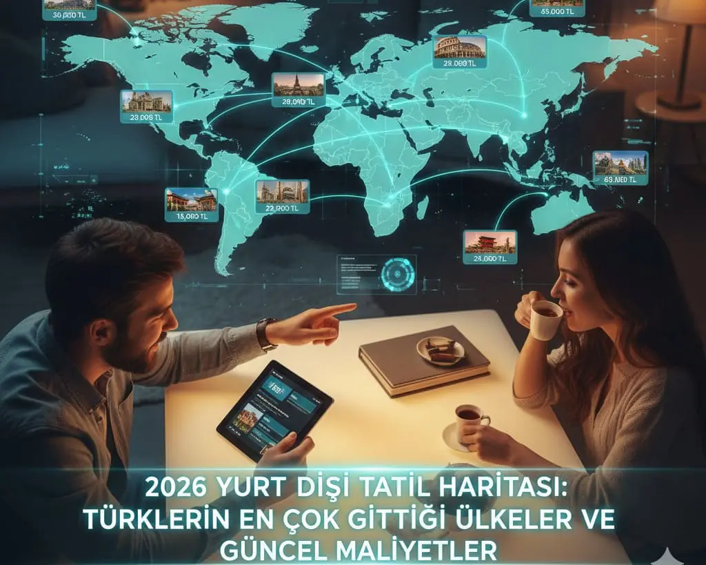 2026 Yurt Dışı Tatil Haritası: Türklerin En Çok Gittiği Ülkeler ve Güncel Maliyetler