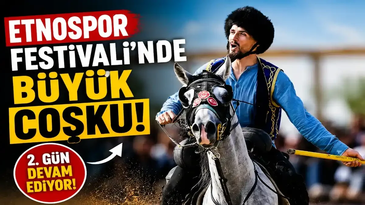 8. Etnospor Kültür Festivali’nde Büyük Coşku: Geleneksel Sporlar ve Kültürler Atatürk Havalimanı’nda Buluştu