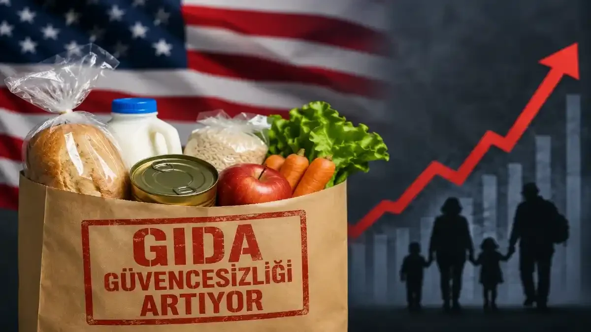 ABD’de Gıda Güvencesizliği Alarmı: Milyonlarca Hane Temel Gıdaya Erişimde Zorlanıyor