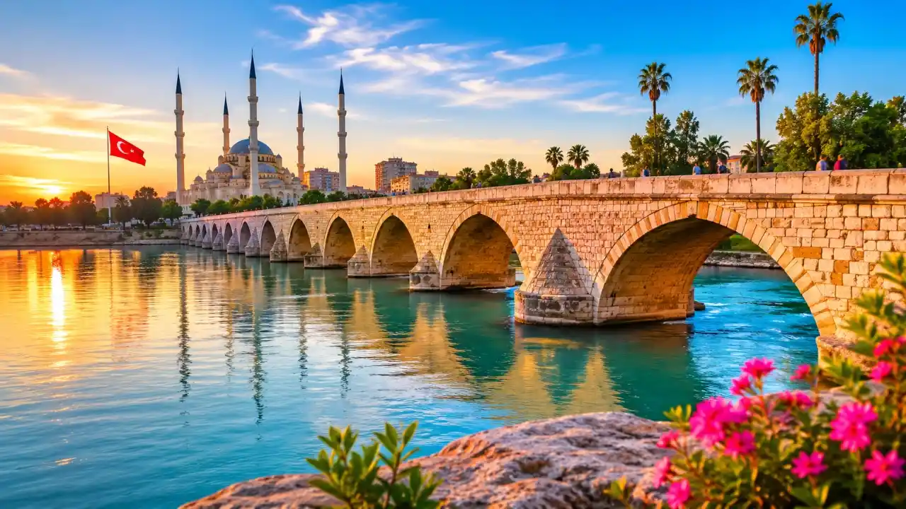 ADANA’NIN SİMGESİ TAŞ KÖPRÜ
