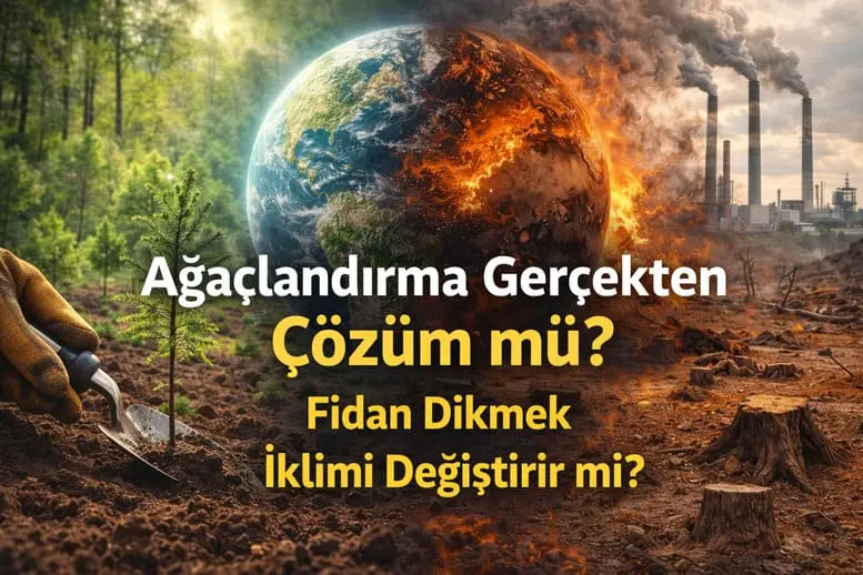 Ağaçlandırma Gerçekten Çözüm mü, Fidan Dikmek İklimi Değiştirir mi?