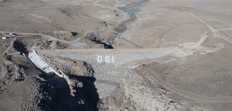 Ağrı Taşlıçay Derecek Barajı’nda Su Tutulmaya Başlandı