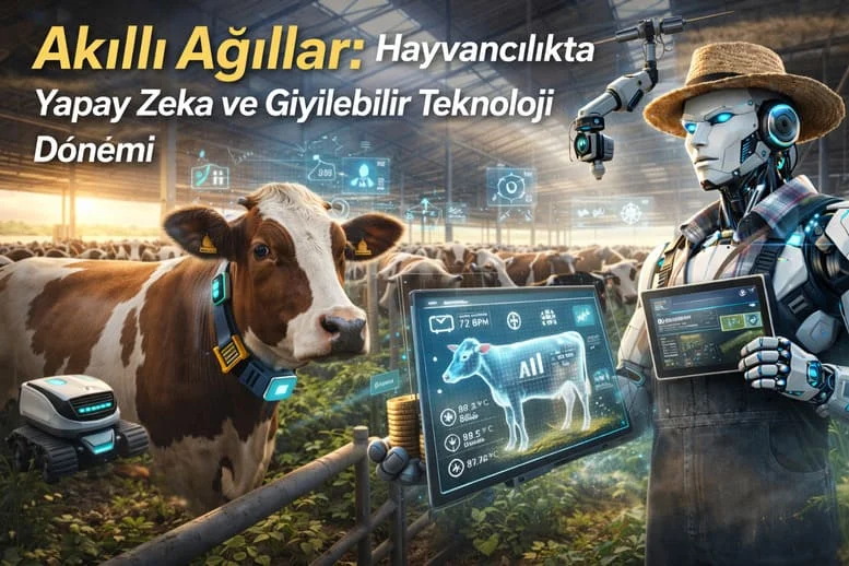 Akıllı Ağıllar: Hayvancılıkta Yapay Zeka ve Giyilebilir Teknoloji Dönemi