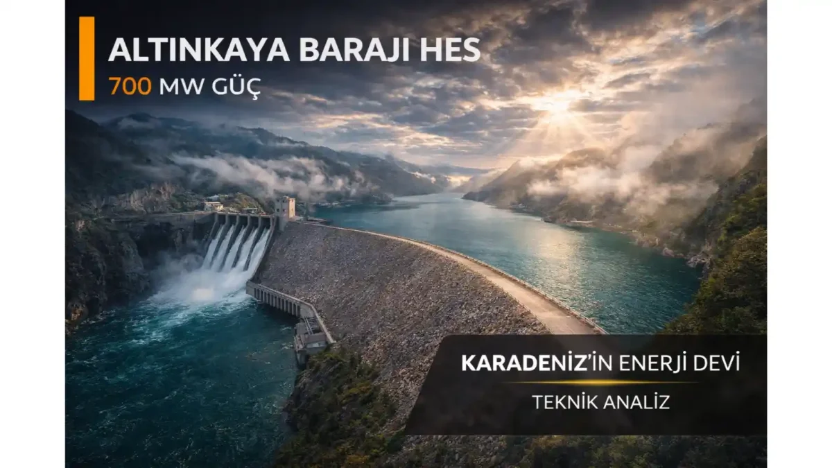 Altınkaya Barajı HES: Karadeniz’in En Büyük Hidroelektrik Gücü