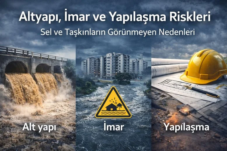 Altyapı, İmar ve Yapılaşma Riskleri: Sel ve Taşkınların Görünmeyen Nedenleri