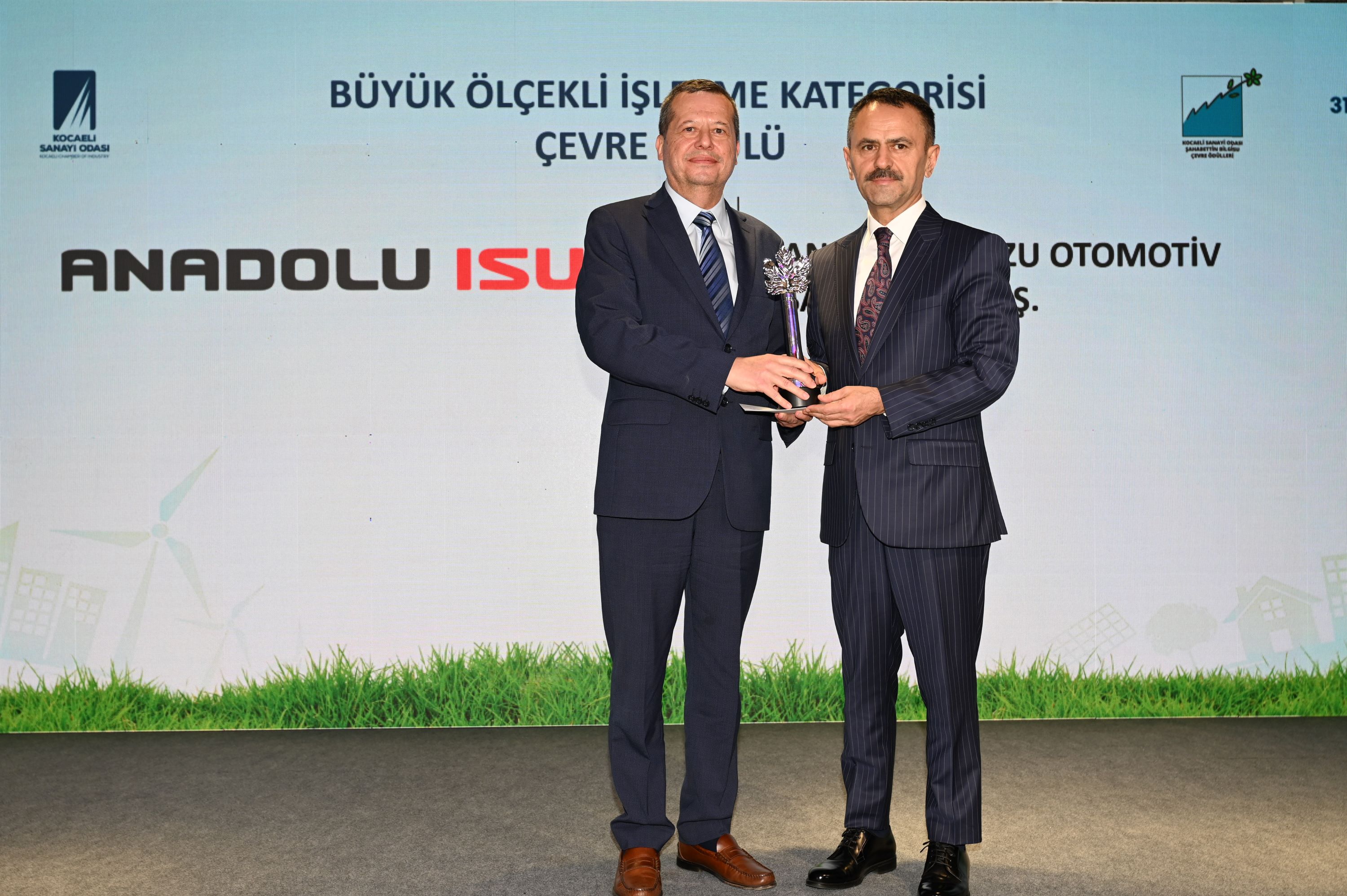 Anadolu Isuzu, Kocaeli Sanayi Odası’ndan Çevre Performansı Ödülü Aldı