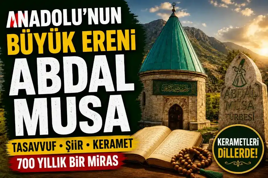 ANADOLU TASAVVUFUNUN HALK EDEBİYATI ÖNCÜLERİNDEN ABDAL MUSA