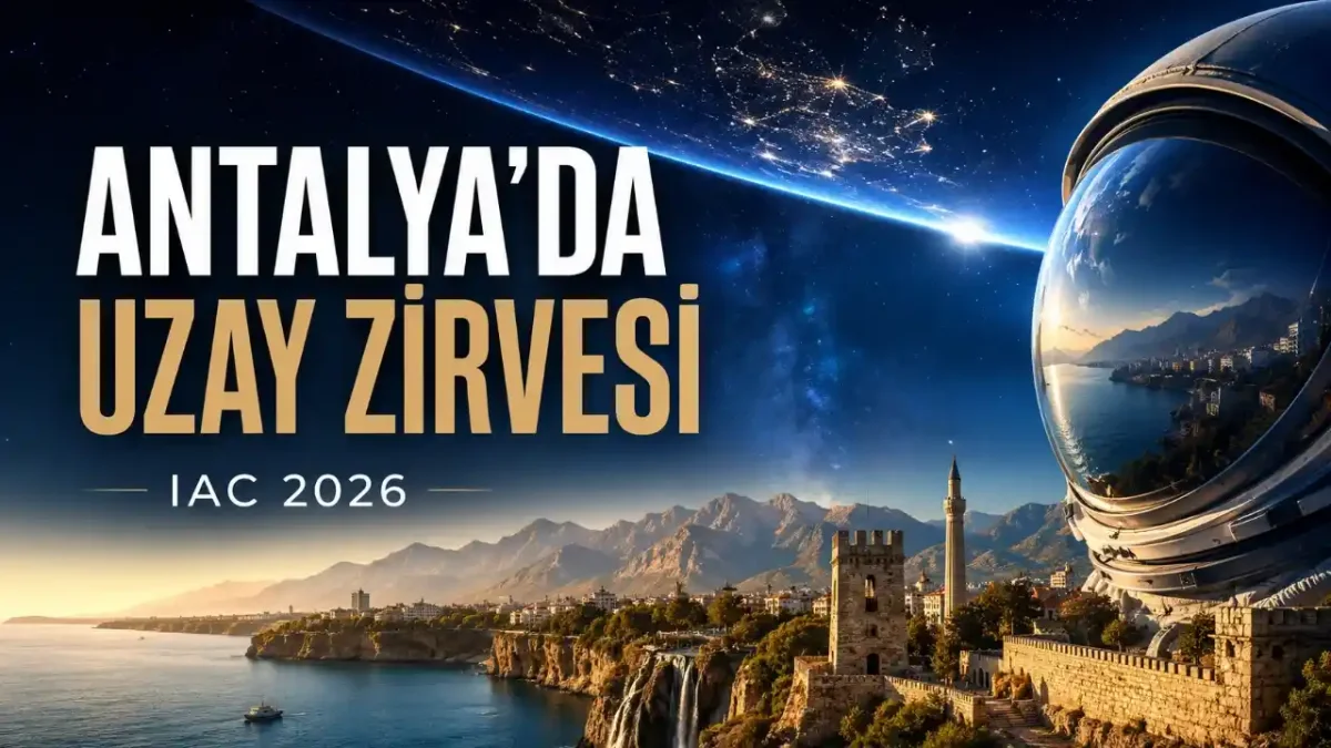 Antalya Uzay Dünyasının Merkezi Oluyor: IAC 2026 Tüm Zamanların Rekorunu Kırdı