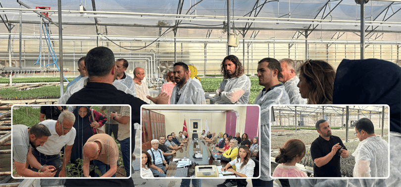 Antalya’da Entegre Zararlı Yönetimi (IPM) Kapsamında İller Arası Teknik Ziyaret Gerçekleştirildi