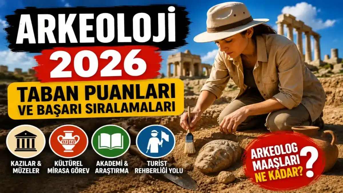 Arkeoloji 2026 Tercih Rehberi: Kaç Net Gerekir, Arkeolog Nasıl Olunur, İş Bulabilir Mi?
