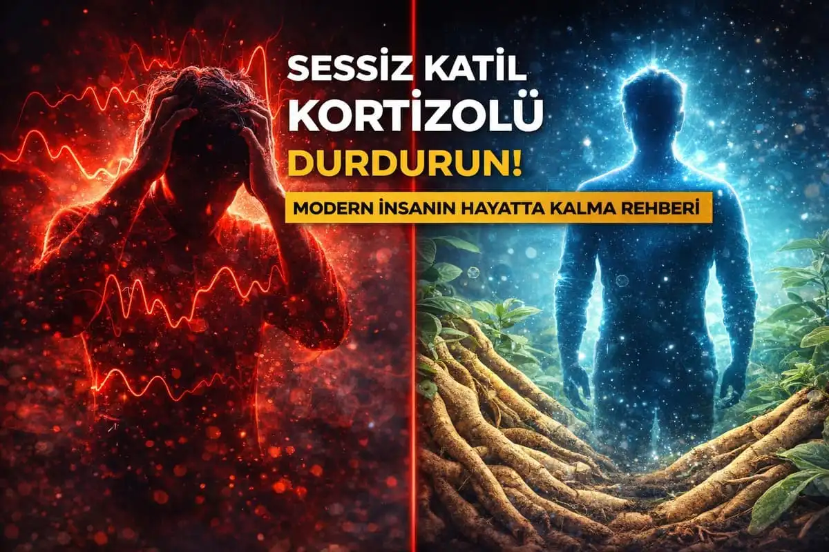 Ashwagandha Kortizolü Düşürüyor mu? Modern İnsanın Stresle Savaşı ve 2026 Verileri!