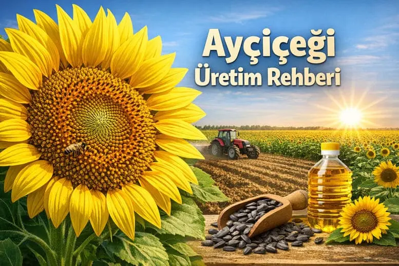 Ayçiçeği Üretim Rehberi: Türkiye’de Ayçiçeği Tarımı, Verim, Maliyet, Destekler ve Piyasa Dinamikleri