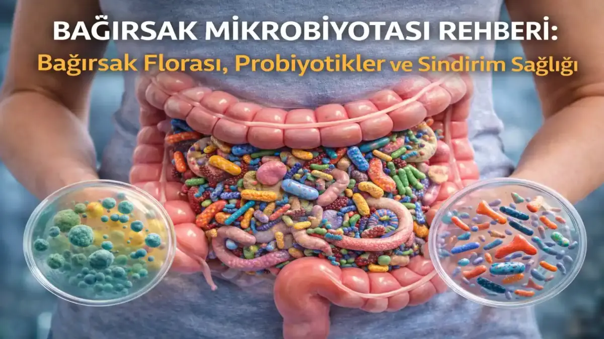 Bağırsak Florası Rehberi: Mikrobiyota, Probiyotikler ve Sindirim Sağlığı